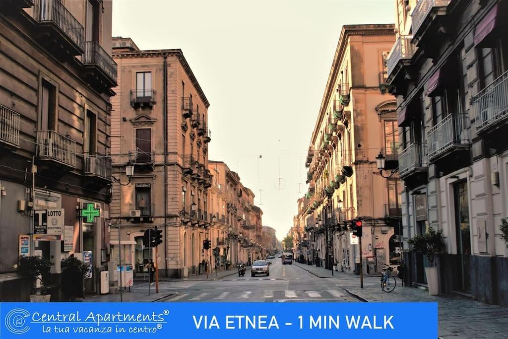 Central Apartments Mezzanine - 1 Min To Via Etnea Catania Exterior photo