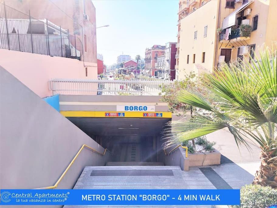 Central Apartments Mezzanine - 1 Min To Via Etnea Catania Exterior photo
